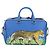 Bolso de mano GUCCI de cuero 2way Azul Oro Auth LN209SAM - vista 13