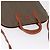 Borsa a mano FENDI PVC Canvas 2way Verde Oro Auth 205117 D'oro - vista 15