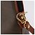 Borsa a mano FENDI PVC Canvas 2way Verde Oro Auth 205117 D'oro - vista 23