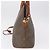 Borsa a mano FENDI PVC Canvas 2way Verde Oro Auth 205117 D'oro - vista 6