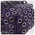 Borsa a Tracolla Miu Miu Pelle Viola Argento Auth 207614V Porpora - vista 18