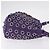 Borsa a Tracolla Miu Miu Pelle Viola Argento Auth 207614V Porpora - vista 3