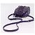 Borsa a Tracolla Miu Miu Pelle Viola Argento Auth 207614V Porpora - vista 8