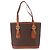 Céline Bolso Tote CELINE Macadam PVC Marrón Tono Dorado Auth ka6459 Castaño - vista 3