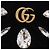 Borsa a Tracolla con Catena GUCCI GG Marmont Velluto Nero Tono Oro 448065 Auth LN060V - vista 21