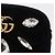 Borsa a Tracolla con Catena GUCCI GG Marmont Velluto Nero Tono Oro 448065 Auth LN060V - vista 22