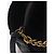 Borsa a Tracolla con Catena GUCCI GG Marmont Velluto Nero Tono Oro 448065 Auth LN060V - vista 9