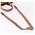 Miu Miu Handtasche Leder 2way Braun Gold Authentisch 167726M Golden - Ansicht 9