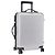 RIMOWA Carry Case Polycarbonate Plastic Silver Auth 203631A