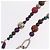 Collana CHANEL Metallo Argento Multicolor CC Auth bs37084 Multicolore - vista 10