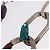 Collana CHANEL Metallo Argento Multicolor CC Auth bs37084 Multicolore - vista 12