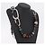Collana CHANEL Metallo Argento Multicolor CC Auth bs37084 Multicolore - vista 16