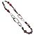 Collana CHANEL Metallo Argento Multicolor CC Auth bs37084 Multicolore - vista 2