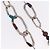 Collana CHANEL Metallo Argento Multicolor CC Auth bs37084 Multicolore - vista 4