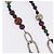 Collana CHANEL Metallo Argento Multicolor CC Auth bs37084 Multicolore - vista 5