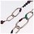Collana CHANEL Metallo Argento Multicolor CC Auth bs37084 Multicolore - vista 9