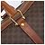 Céline Borsa Boston CELINE Macadam Canvas PVC Pelle Marrone Oro Auth 205213V D'oro - vista 19