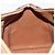 Céline Borsa Boston CELINE Macadam Canvas PVC Pelle Marrone Oro Auth 205213V D'oro - vista 22