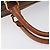 Céline Borsa Boston CELINE Macadam Canvas PVC Pelle Marrone Oro Auth 205213V D'oro - vista 9