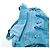 Borsa Balenciaga Classic Squash Bag in pelle 2way Blu Argento 285698 Auth BA16025M - vista 24