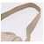 Borsa a tracolla CHANEL New Travel Line Canvas Beige Silver CC Auth fm5465A Argento - vista 14
