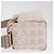 Borsa a tracolla CHANEL New Travel Line Canvas Beige Silver CC Auth fm5465A Argento - vista 6