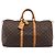 LOUIS VUITTON Monogram Keepall 50 Boston Bag M41426 LV Auth 205140A Monogramme - vue 13