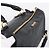 Miu Miu Handtasche Vitellolux 2way Black Gold Auth 206870V Schwarz Golden - Ansicht 6