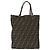 FENDI Zucca Canvas Handtasche Schwarz Braun Auth 202501 - Ansicht 2