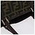 FENDI Zucca Canvas Handtasche Schwarz Braun Auth 202501 - Ansicht 7