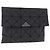 Borsa a pochette ISSEY MIYAKE BAO BAO PVC Pelle Nero Argento Auth 204271A