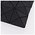 Borsa a pochette ISSEY MIYAKE BAO BAO PVC Pelle Nero Argento Auth 204271A - vista 16