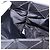 Borsa a pochette ISSEY MIYAKE BAO BAO PVC Pelle Nero Argento Auth 204271A - vista 19