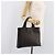 Céline CELINE Macadam Canvas Handtasche PVC Leather Black Gold Auth 205256V Schwarz Golden - Ansicht 24