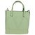 Sac à main Valentino en cuir 2way Vert Or Auth 206792A Doré - vue 13