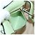 Sac à main Valentino en cuir 2way Vert Or Auth 206792A Doré - vue 26