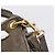 Bolsa de Mão Miu Miu Matelassé em Couro 2way Cinza Tom Dourado Auth 167729A Marrom - vista 20