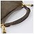 Bolsa de Mão Miu Miu Matelassé em Couro 2way Cinza Tom Dourado Auth 167729A Marrom - vista 7