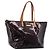 Bolso Tote LOUIS VUITTON Monogram Vernis Bellevue GM Amarante M93589 Auth ka6486 Burdeos