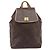 Céline Mochila CELINE Macadam Canvas PVC Leather Brown Gold Auth ep16108 Castaño Dorado - vista 13