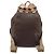 Céline Mochila CELINE Macadam Canvas PVC Leather Brown Gold Auth ep16108 Castaño Dorado - vista 2