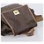 Céline Mochila CELINE Macadam Canvas PVC Leather Brown Gold Auth ep16108 Castaño Dorado - vista 6