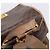 Céline Mochila CELINE Macadam Canvas PVC Leather Brown Gold Auth ep16108 Castaño Dorado - vista 7