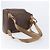 Céline Mochila CELINE Macadam Canvas PVC Leather Brown Gold Auth ep16108 Castaño Dorado - vista 8