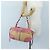 Borsa a tracolla PRADA in rafia Beige Pink Silver Auth am12710V Argento Rosa - vista 29