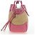 Borsa a tracolla PRADA in rafia Beige Pink Silver Auth am12710V Argento Rosa - vista 3