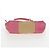 Borsa a tracolla PRADA in rafia Beige Pink Silver Auth am12710V Argento Rosa - vista 5