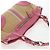 Borsa a tracolla PRADA in rafia Beige Pink Silver Auth am12710V Argento Rosa - vista 6