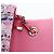 CHANEL Mini Matelasse 19 Single Flap Chain Shoulder Bag Tweed Auth BA16210SM Pink - Ansicht 20