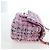 CHANEL Mini Matelasse 19 Single Flap Chain Shoulder Bag Tweed Auth BA16210SM Pink - Ansicht 3
